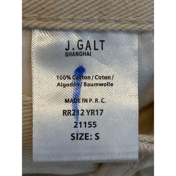 Pacsun x J Galt NEW Cream Bone Bootcut Jeans Small - Picture 5 of 8